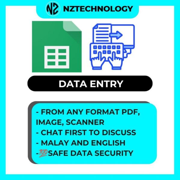 Perkhidmatan Data Entry – Kemaskini, Susun & Format Data