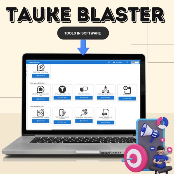 WhatsApp Blaster PRO | Software WhatsApp Blaster |WA Blaster + Auto-Reply + Grab Contact – Software Marketing 2025 - Image 2